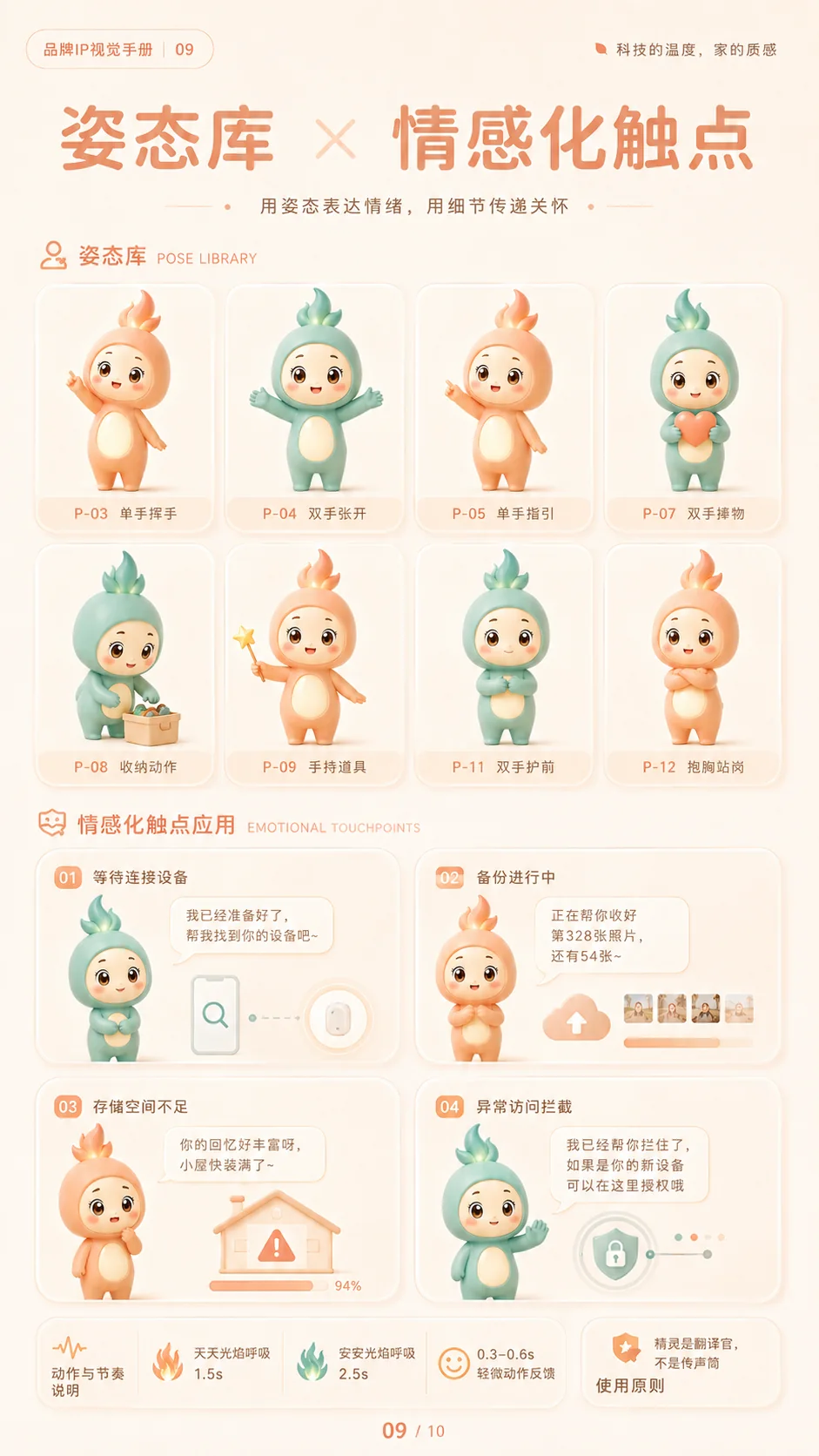 姿态库与情感化触点
