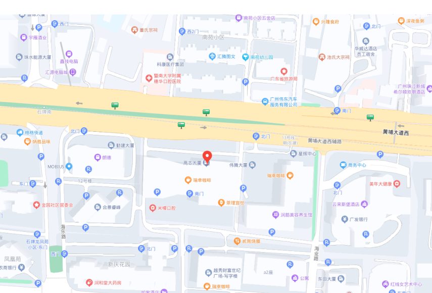 公司位置地图